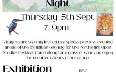 St Fillans Arts and Crafts Preview